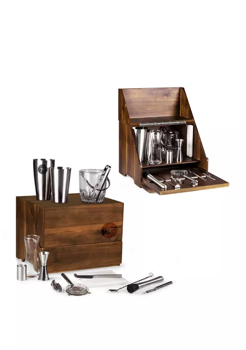 Promo 👍 Legacy® MLB Houston Astros Madison Acacia Tabletop Bar Set 🔔 2 Promo 👍 Legacy® MLB Houston Astros Madison Acacia Tabletop Bar Set 🔔 - Image 2