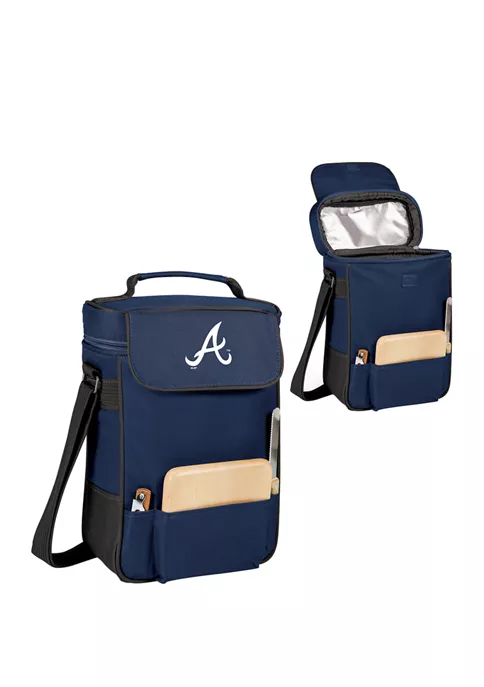 New 🔥 Legacy® MLB Atlanta Braves Duet 618 Ounce Wine and Cheese Tote 🌟 2 New 🔥 Legacy® MLB Atlanta Braves Duet 618 Ounce Wine and Cheese Tote 🌟 - Image 2