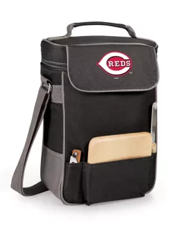 Promo 😉 Legacy® MLB Cincinnati Reds Duet 618 Ounce Wine and Cheese Tote 👍