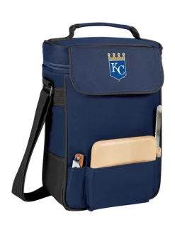 New 🧨 Legacy® MLB Kansas City Royals Duet 618 Ounce Wine and Cheese Tote 💯