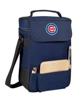 Budget 👏 Legacy® MLB Chicago Cubs Duet 618 Ounce Wine and Cheese Tote 🌟 -Wine corkscrew Shop Belk 744