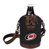 Cheapest 🎁 Legacy® NHL Carolina Hurricanes Insulated Growler Tote with 64 Ounce Glass Growler 😉