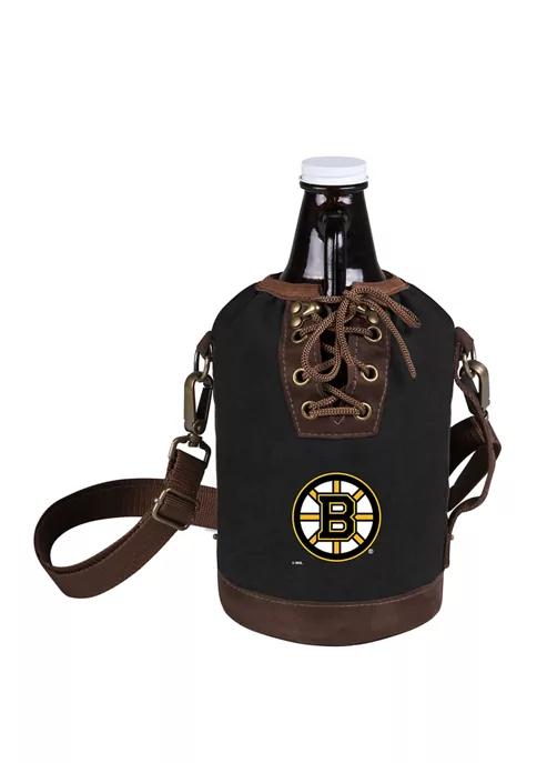 Budget 👏 Legacy® NHL Boston Bruins Insulated Growler Tote with 64 Ounce Glass Growler 👏 1 Budget 👏 Legacy® NHL Boston Bruins Insulated Growler Tote with 64 Ounce Glass Growler 👏