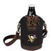 Wholesale 🛒 Legacy® NHL Pittsburgh Penguins Insulated Growler Tote with 64 Ounce Glass Growler 🎉