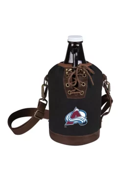 Best deal 💯 Legacy® NHL Colorado Avalanche Insulated Growler Tote with 64 Ounce Glass Growler ✨ -Wine corkscrew Shop Belk 796