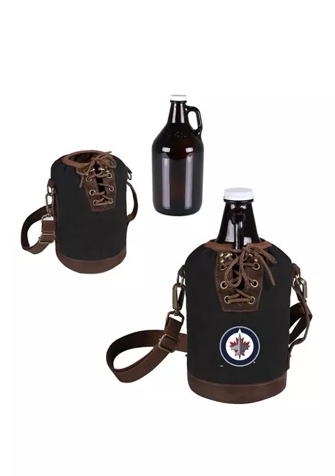 Hot Sale 👍 Legacy® NHL Winnipeg Jets Insulated Growler Tote with 64 Ounce Glass Growler 🥰 2 Hot Sale 👍 Legacy® NHL Winnipeg Jets Insulated Growler Tote with 64 Ounce Glass Growler 🥰 - Image 2