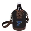 Budget 🛒 Legacy® NHL St. Louis Blues Insulated Growler Tote with 64 Ounce Glass Growler 🤩