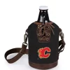 Promo 🎁 Legacy® NHL Calgary Flames Insulated Growler Tote with 64 Ounce Glass Growler 🧨